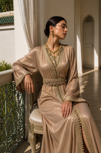 Caramel kaftan